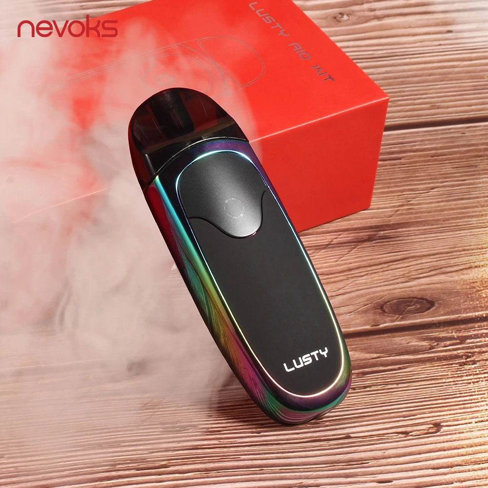 Набор Nevoks Lusty vape 3,3 мл pod картридж с 1000 мАч батарейкой мод испаритель сетка катушка электронная сигарета 5 Вт-25 Вт комплект