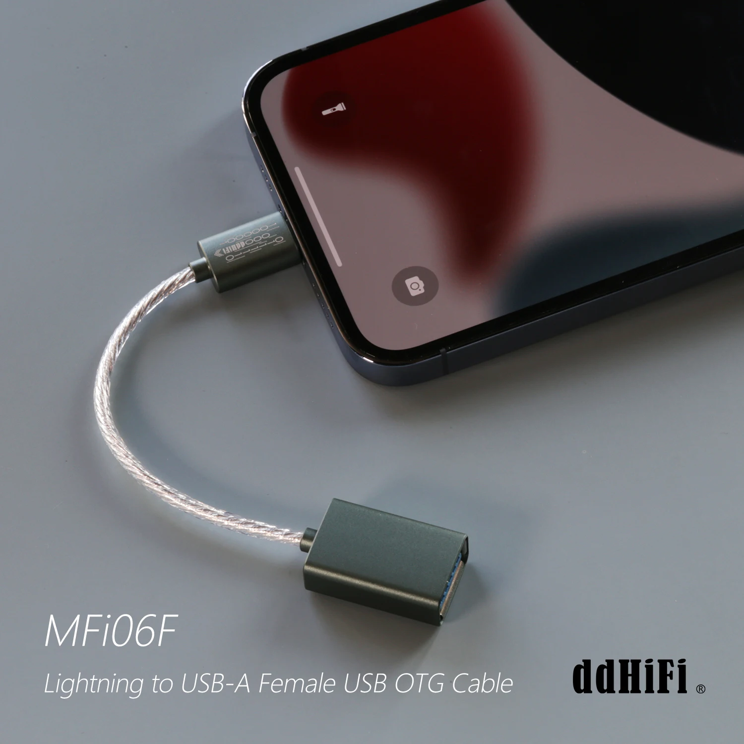 ddHiFi TC28i Pro OTG Adapter | Lightning to USB-C plus Power