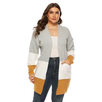 

Women Plus Size Knitting Open Cape Casual Casual Pure Color Coat Blouse Kimono Jacket Cardigan Vintage Elegant Outwear Tops m814