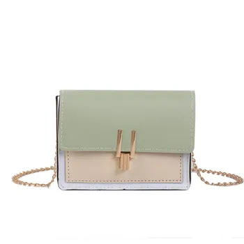 

Fashion women's shoulder bag PU leather solid Messenger bag casual mini handbag purse