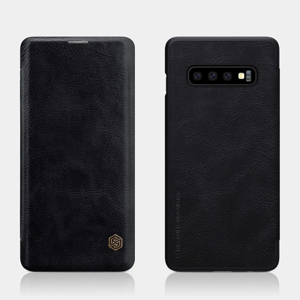 Чехол-книжка для samsung Galaxy S10 Plus Nillkin, винтажная серия Qin, бумажник, флип-чехол из искусственной кожи, чехол для samsung S10 s10e
