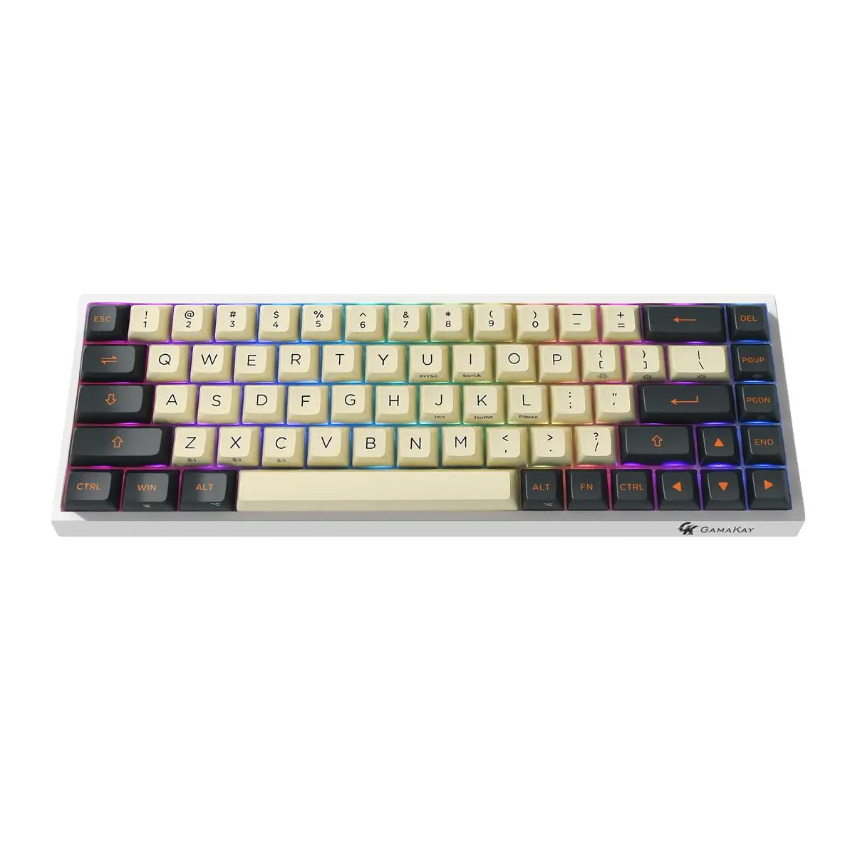 68 Keys TK68 Mechanical Gaming Keyboard Triple Mode bluetooth 2.4G Type-c Gateron Switch ASA/XDA Profile PBT Keycaps Hotswap standard computer keyboard Keyboards