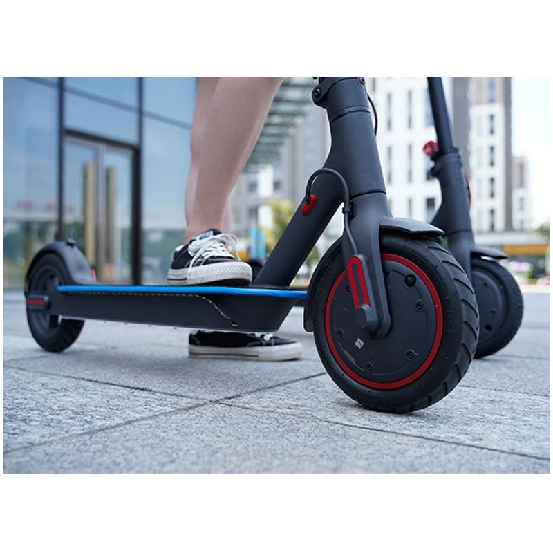 aibiku Parafango Posteriore Monopattino con Staffa in Metallo, Targa, Fanale Posteriore più Grande, per Xiaomi M365, PRO, 1S, Essential, Pro2, Mi3, Accessori per Scooter