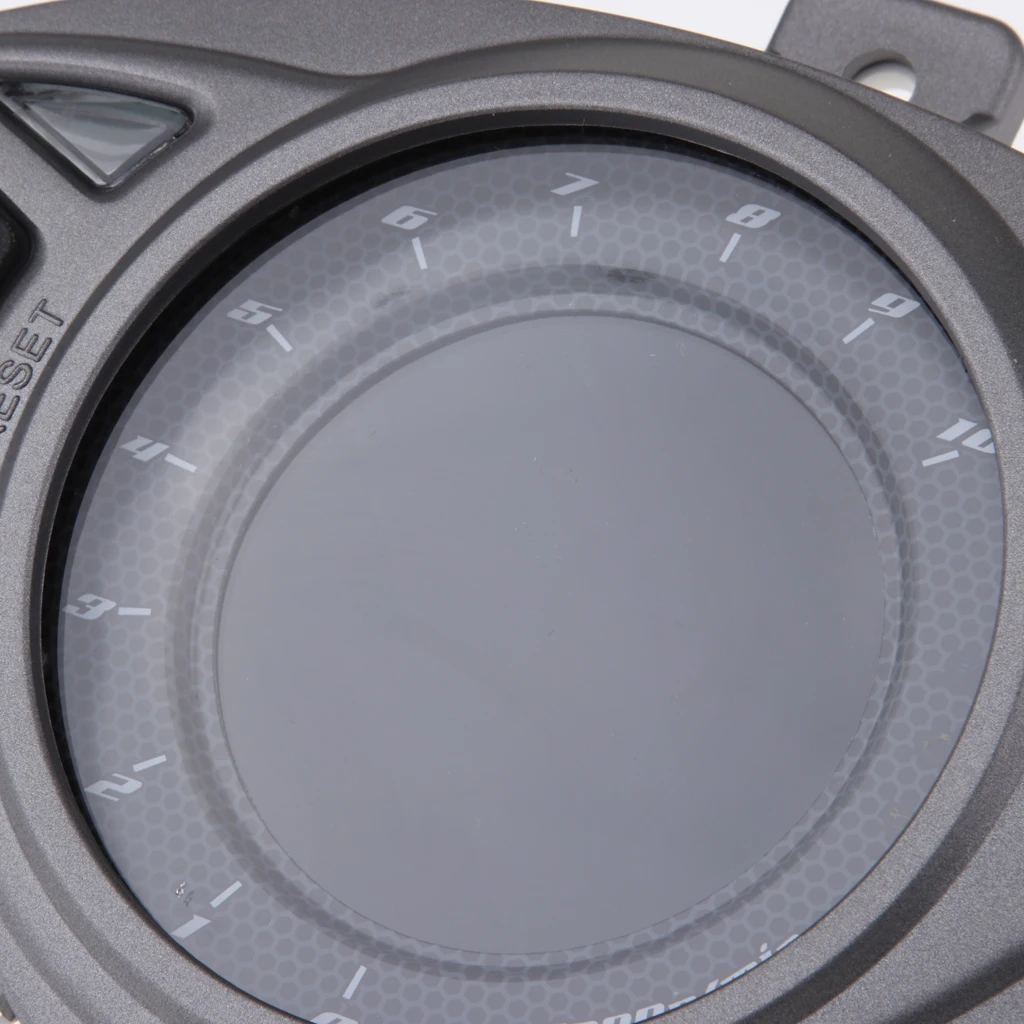 7 Colors LCD Digital Odometer Speedometer Tachometer Gauge Backlight