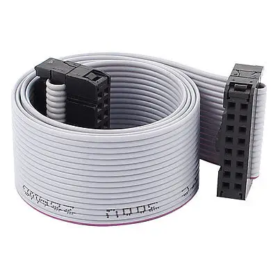 

IDC 16-Pin Female/Female Connector Motherboard Extension Flat Ribbon Cable 19