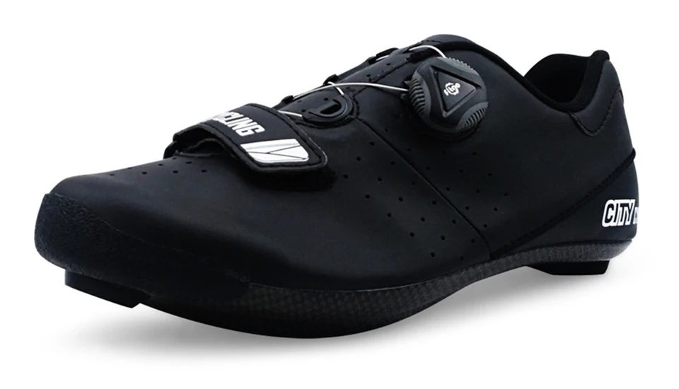 Самоблокирующиеся велосипедные шоссейные ботинки на шнурках, теплопроницаемые, из углеродного волокна, профессиональные дышащие ботинки для езды на велосипеде для мужчин и женщин
