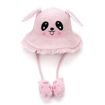 

Toy Hat Pinch Long Ears Moving Hat Plush Rabbit Ears Hat Funny Hat Airbag Cap Kids Adults