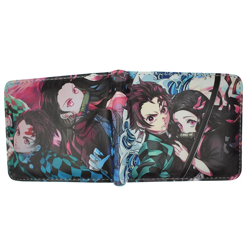 Новое поступление Аниме демон убийца Kimetsu No Yaiba Tanjiro Kamado кошелек короткий кошелек - Цвет: YM121901