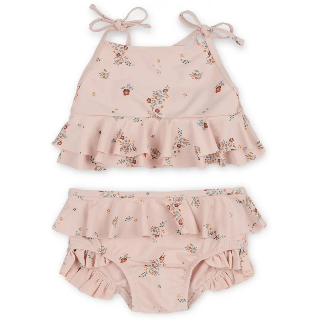 Baby Girls Swimming Suit 18M-9T Flower Kids SwimWears Sister Brother Matching kids clothing set girls clothing set