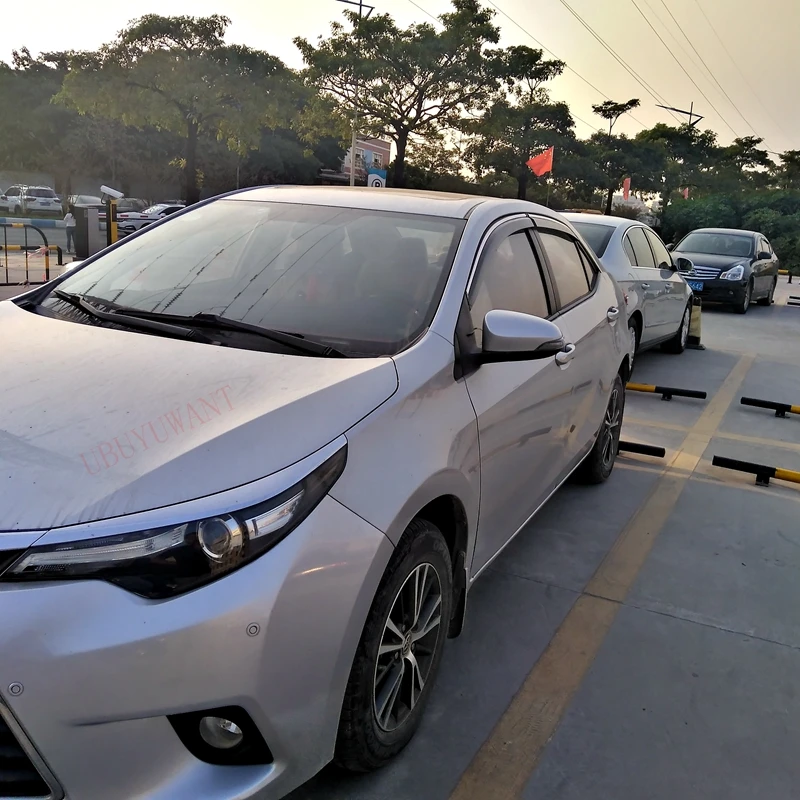 Подходит для Toyota Левин 4 шт./компл. окна козырек Vent Оттенки Защита от солнца дождь дефлектор гвардии авто аксессуары