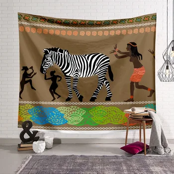 

Egyptian Characters Tapestry 3D Printing Tapestrying Rectangular Home Decor Wall Hanging 01