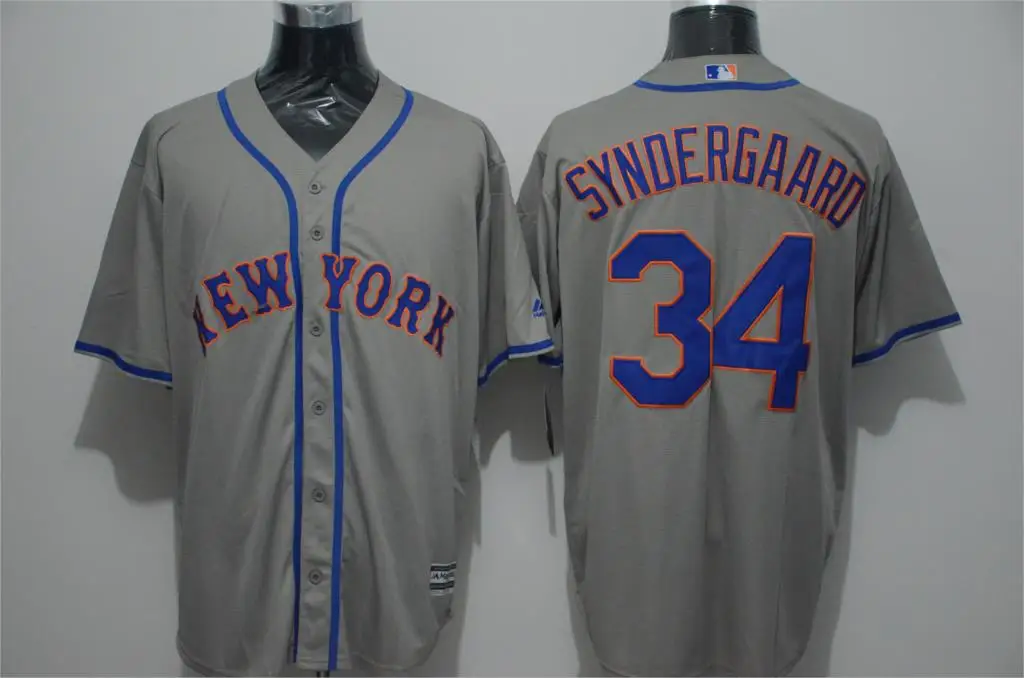 Нью-Йорк Все сшитые мужские плеер Pete Alonso 20 Jacob deGrom 48 Noah Syndergaard 34 tebow 15 майки полярный медведь - Цвет: AS photo