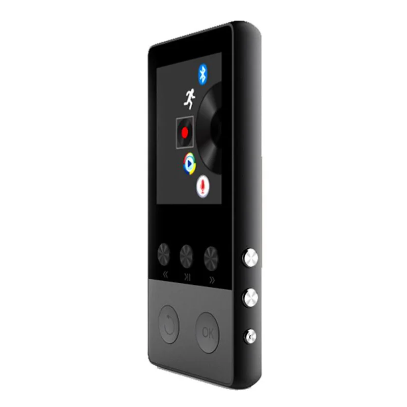 Bluetooth Metal Mp3 Player Built-In 8G Hifi Lossless Music With Pedometer And Loud Speaker | Электроника
