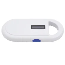READELL 134,2 кГц FDX-b стекло животное считыватель ID микрочип портативный сканер с технологией радиочастотной идентификации