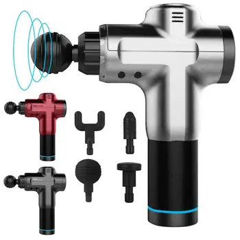 

4Heads LCD Electric Muscle Massage Gun Exercising Muscle Electric Massager Body Fascial Massage Relax Pain Relief Massager