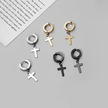 

2020 Limited Zinc Alloy Oorbellen Aretes States Cross-border New Personality Ear Clip Earrings Punk And Women Have No Hole