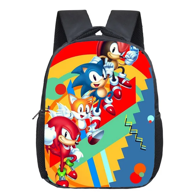 Детский Sonic Mochilas Рюкзак с ежом ПРЕКРАСНАЯ школьная сумка для мальчиков и девочек прекрасная школьная сумка рюкзак mochila escolar