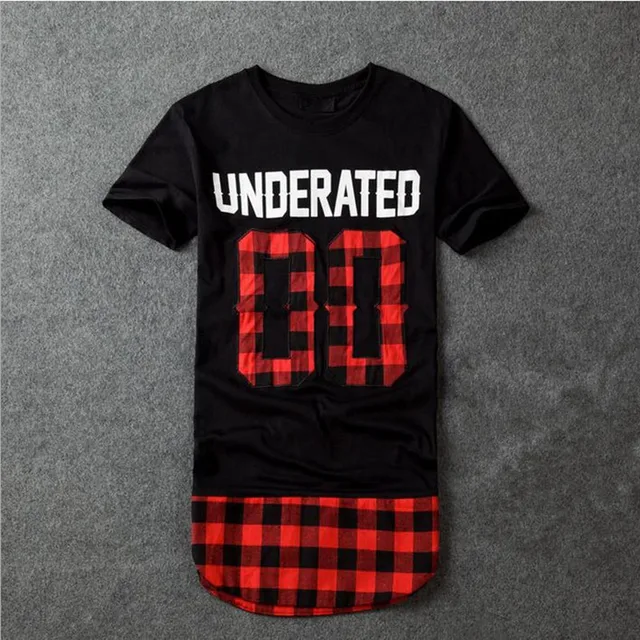 US $9.25 2020 European and American Bandana Men's Extended Tee Shirts Men Skateboard Element T-shirt Hip Hop