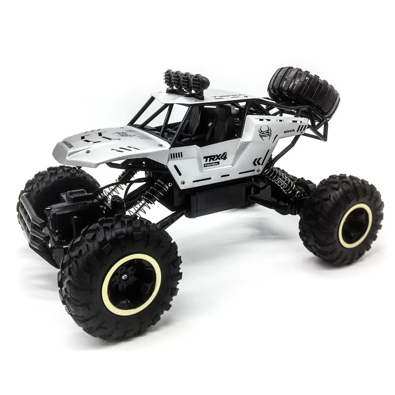 1:12 4WD RC автомобили обновленная версия 2,4G радиоуправляемые игрушечные машинки RC багги скоростные грузовики внедорожные Грузовики Игрушки для детей - Цвет: Silver
