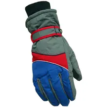 Лыжные перчатки флисовые сноубордические перчатки снегоходы мотоциклетные зимние перчатки ветрозащитный водонепроницаемый для снега перчатки унисекс L6