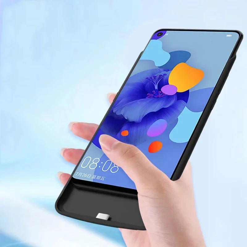 Силиконовый противоударный чехол для зарядного устройства для huawei mate 30 Lite резервного питания чехол для huawei Nova 5i Pro Чехол для зарядного устройства