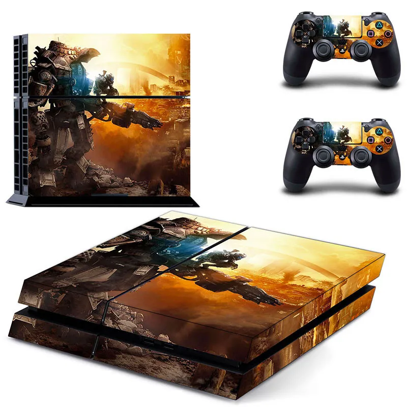 Игра Titanfall 2 PS4 наклейка s Play station 4 кожа наклейки игры наклейки для playstation 4 PS4 консоль и контроллер Скины Виниловые - Цвет: GCTM51154