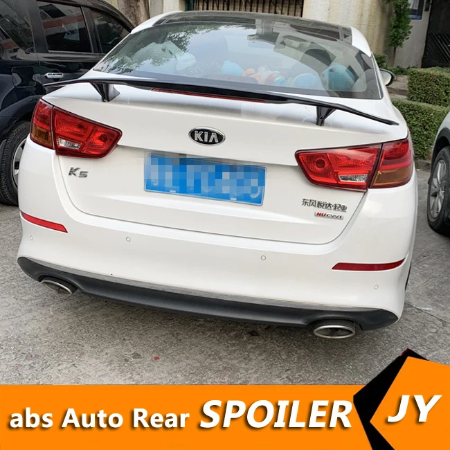 

For KIA Optima Spoiler 2011-2018 K5 spoiler High Quality ABS Material Car Rear Wing Primer Color Rear Spoiler