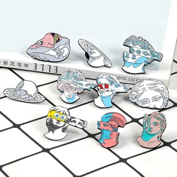 

1PCS Special Anime Metal Brooch Collar Alloy BroochesBadge Icon Brooch Decoration On Clothes Backpack For Kids DIY Accessories