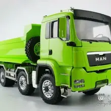 LESU 8*8 Передняя гидравлическая подъемная окрашенная модель RC MAN 1/14 самосвал Двигатель THZH0488