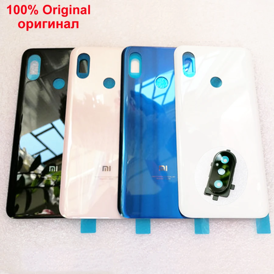 Hot Item Housing-Cover Sticker Battery-Case Glass Mi8 XIAOMI Back 100%Original for Mi-8/Mi8/Back/Battery-door-replacement 9jL9O8Eg