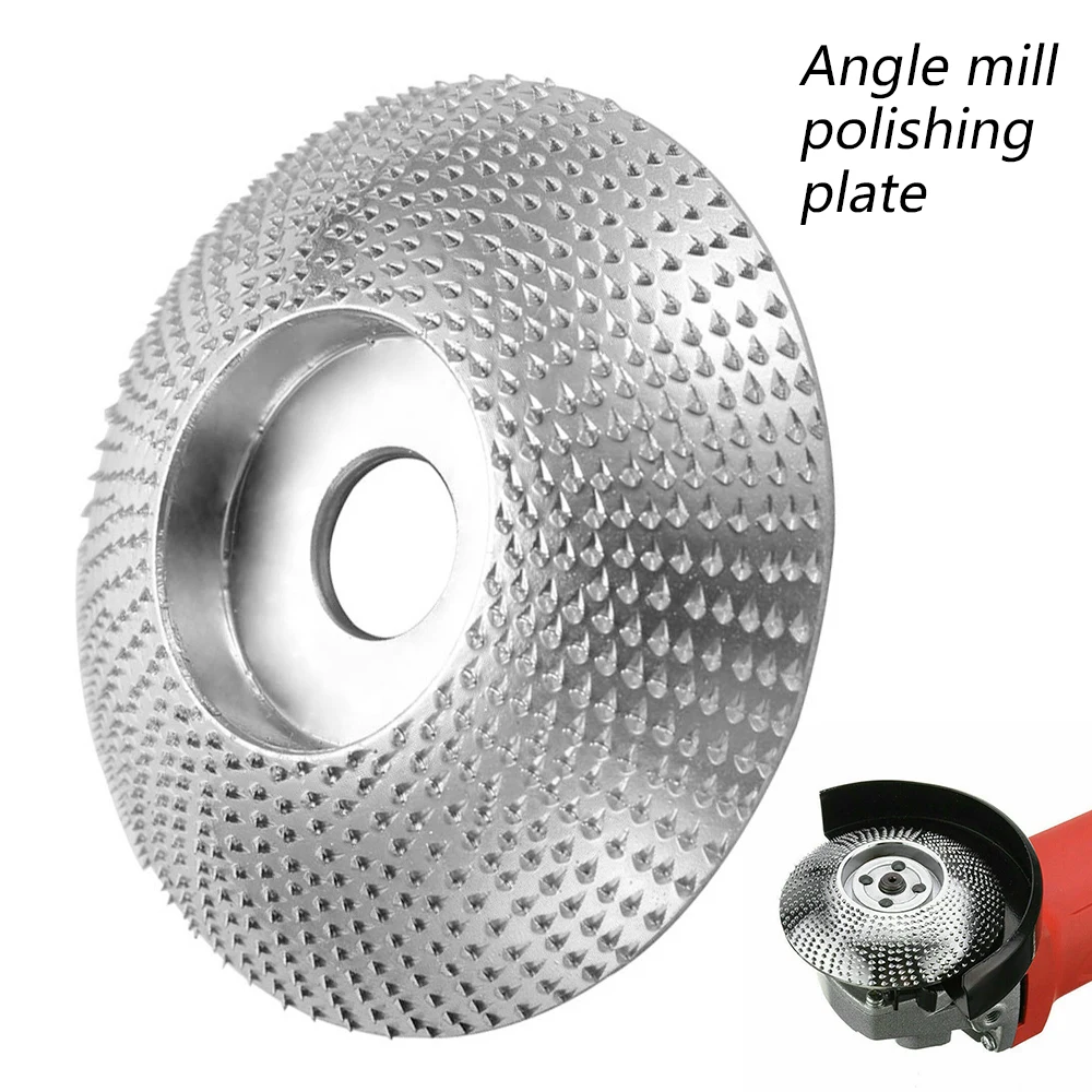 Wood Grinding Wheel Angle Grinder Disc Sanding Carving Rotary Abrasive Tool for Angle Tungsten Carbide Coating Bore Shaping