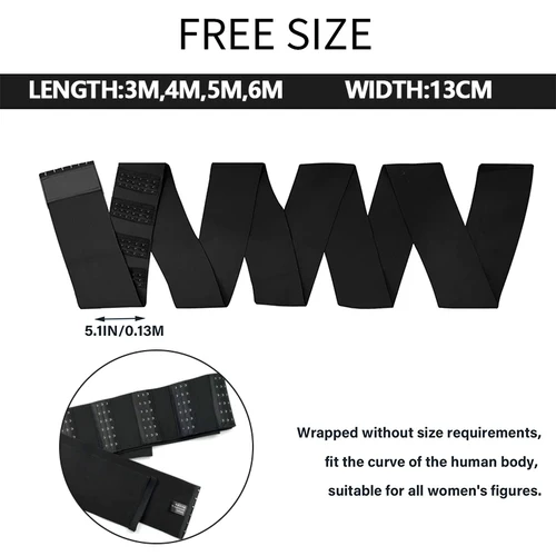 버클 날치기 허리 트레이너 붕대 랩 셰이프웨어, 배 제어 코르셋 바디 셰이퍼 후크 트리머, 슬리밍 모래 시계 벨트 스트랩 2