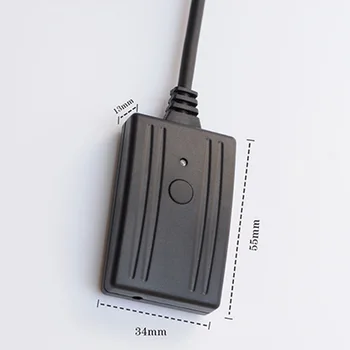 

RCA 1PC AUX Cable Adapter IN Bluetooth W/ Microphone For Audio 5-12V Parts