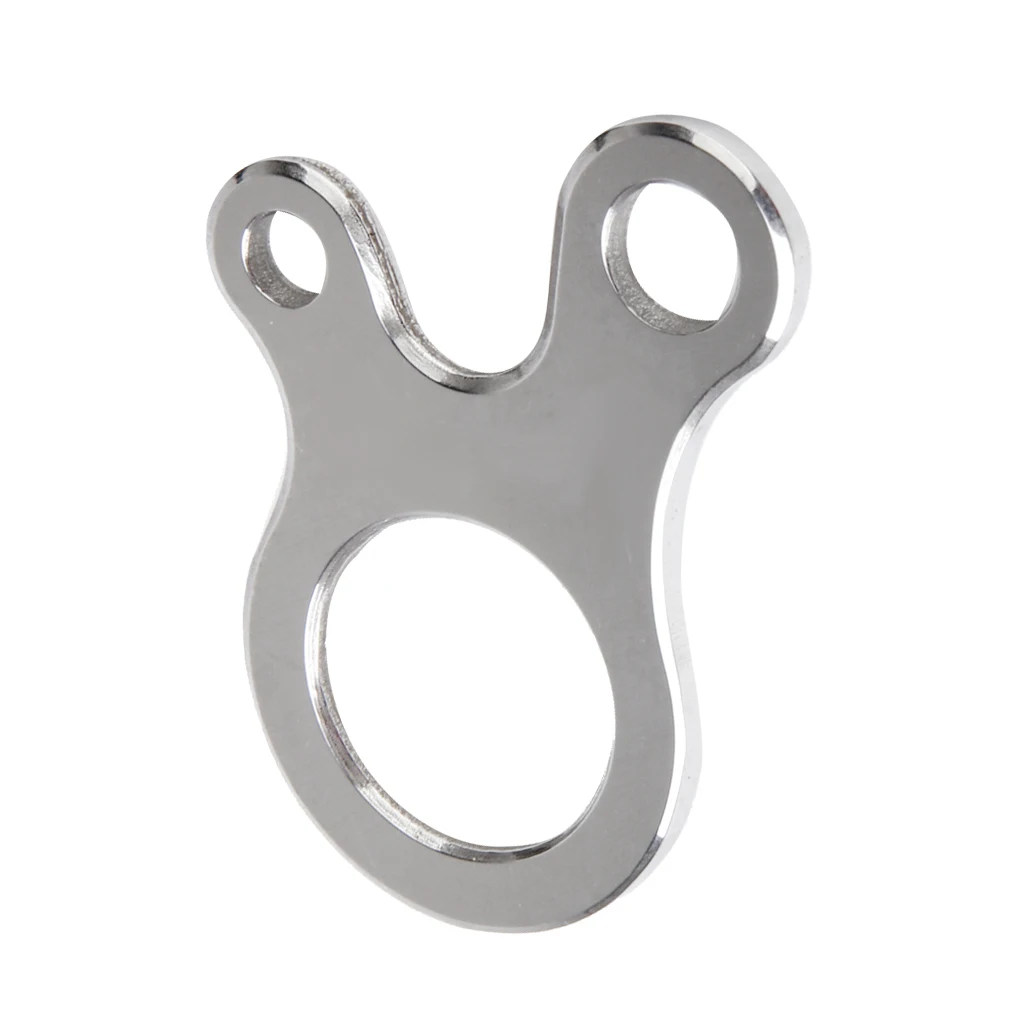 3-Hole Steel Tent Awning Rope Guy Line Tensioner Guyline Runner Outdoor Camping