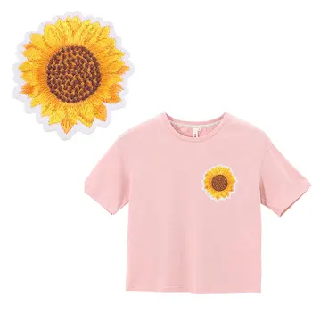 

Love flower cartoon Heat Transfer Patches For Stripe Clothes Patch A-level Washable Iron On Applique DIY Clothing Sticker