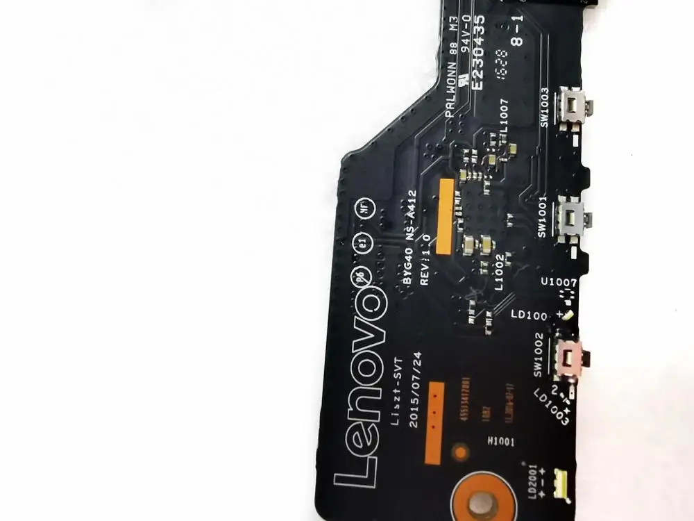 For Lenovo YOGA 900-13ISK USB board Audio board BYG40 NS-A412 REV