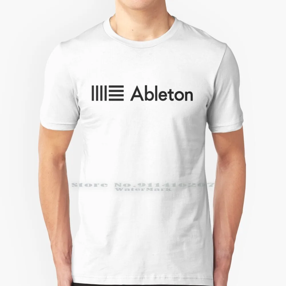 Abeton Live Logo T Shirt Cotton 6Xl Abeton Fl Studio Edm Doppistep Riddim Dj Music Production Produttore Musicale Chitarra Cantante