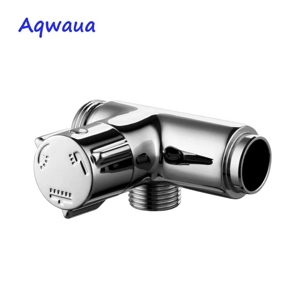 Aqwaua Shower Accessories Faucet Shower Diverter 3 Way Arm Diverter 3 Functions Mixer Brass Body Chrome Plated