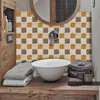 Funlife PVC Mosaic Wall Stickers Kitchen Bathroom Adhesive Tile Sticker Waterproof,Vintage Wallpaper Decal Modern Home Art Decor ► Photo 3/6