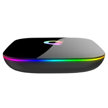 

for Android 9.0 TV Box H6 Quad Core 4GB RAM 64GB ROM Q+ Support 3D 6K HD 2.4GHz WiFi Ethernet HDMI DLNA USB 3.0 Smart TV Box
