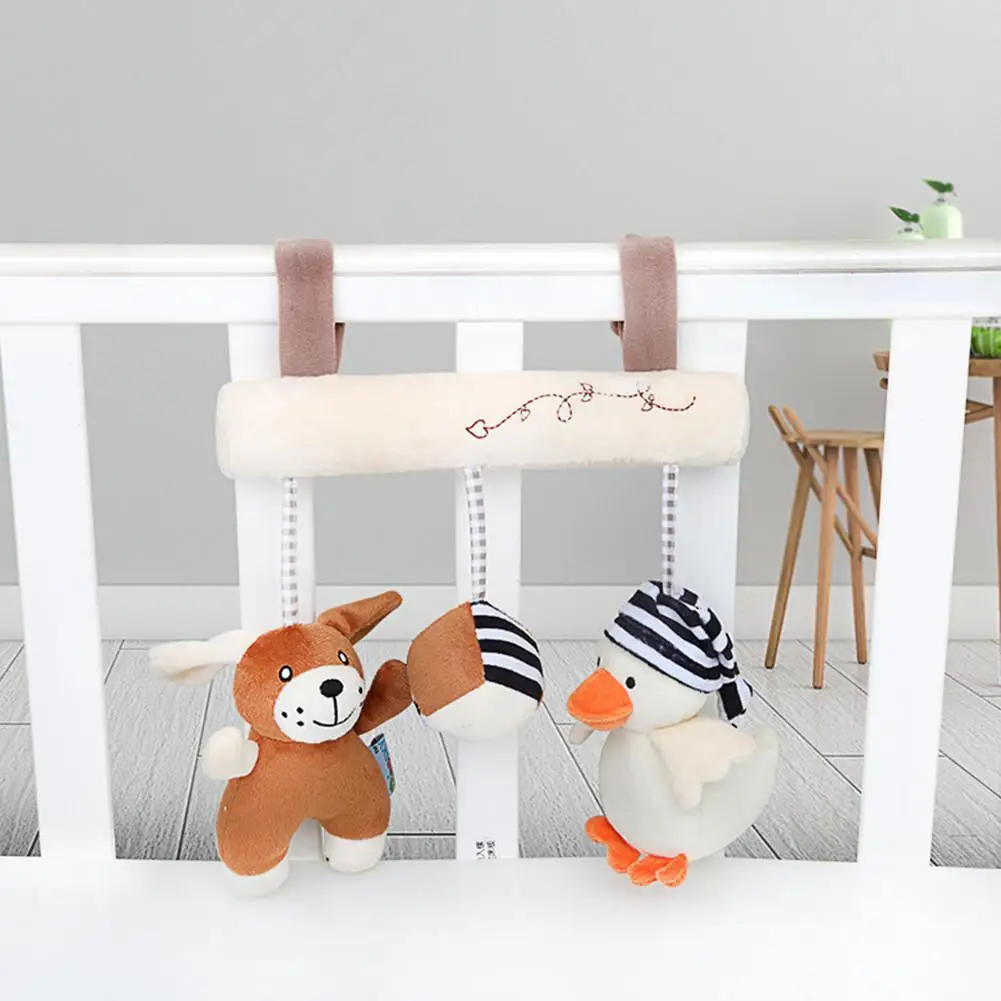 Kidlove картонная утка щенок соска BB Belling висячая спиральная игрушка для детской кровати и коляски