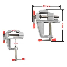 Мини-скамья тиски, стол винта тиски алюминиевого сплава 30 мм стол скамья зажим тиски для самостоятельного изготовления пресс-форм Fixed инструмент для ремонта