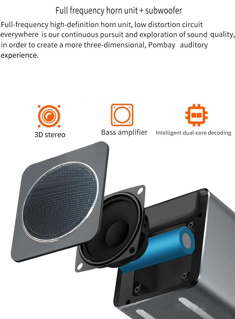 Светодиодный зеркальный Будильник Часы Bluetooth динамик портативный музыкальный плеер сабвуфер беспроводной настольные часы динамик