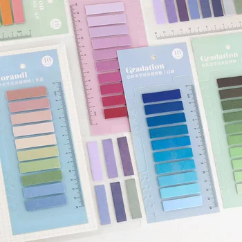 

Cute Colorful Memo Pads Kawaii Gradient Sticky Notes Writing Stickers For Kids DIY Stationery School Office Supplies
