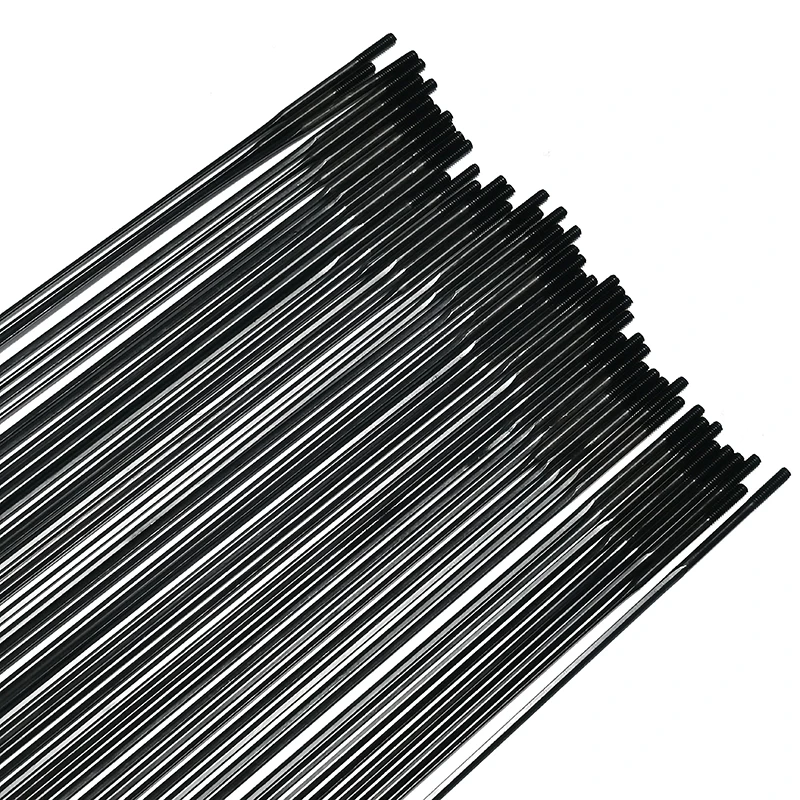 10pcs/lot Pillar Aero WING20 Stainless Steel Flat J-Bend Spokes 220- 302mm Gauge 14 2.0mm Rays Original Thread No Cutting Radios