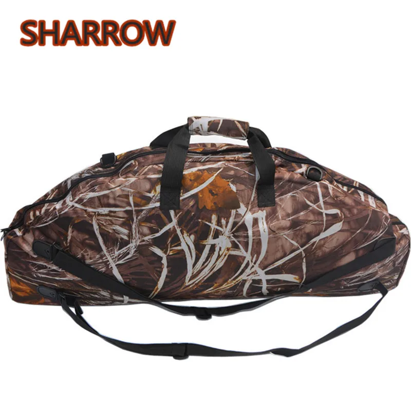 1Pc Archery Bow Backpack Carry Bag Case Pouch Holder Bow Bag For