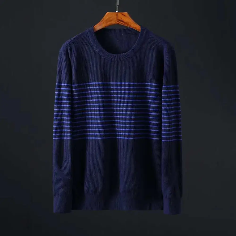 

men crocodile O-neck 100%cotton sweater autumn winter jersey Jumper hombre pull homme hiver pullover men Knitted sweaters