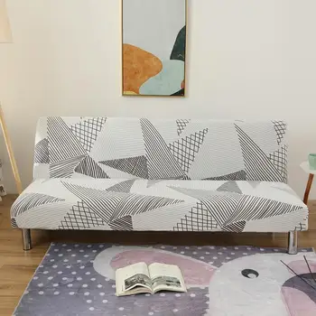 

1PC Sofa Cover Tight Wrap Elastic Protector Sofa Towel Slipcover Covers All-inclusive Without Armrest Sofa Fundas Bed Cover