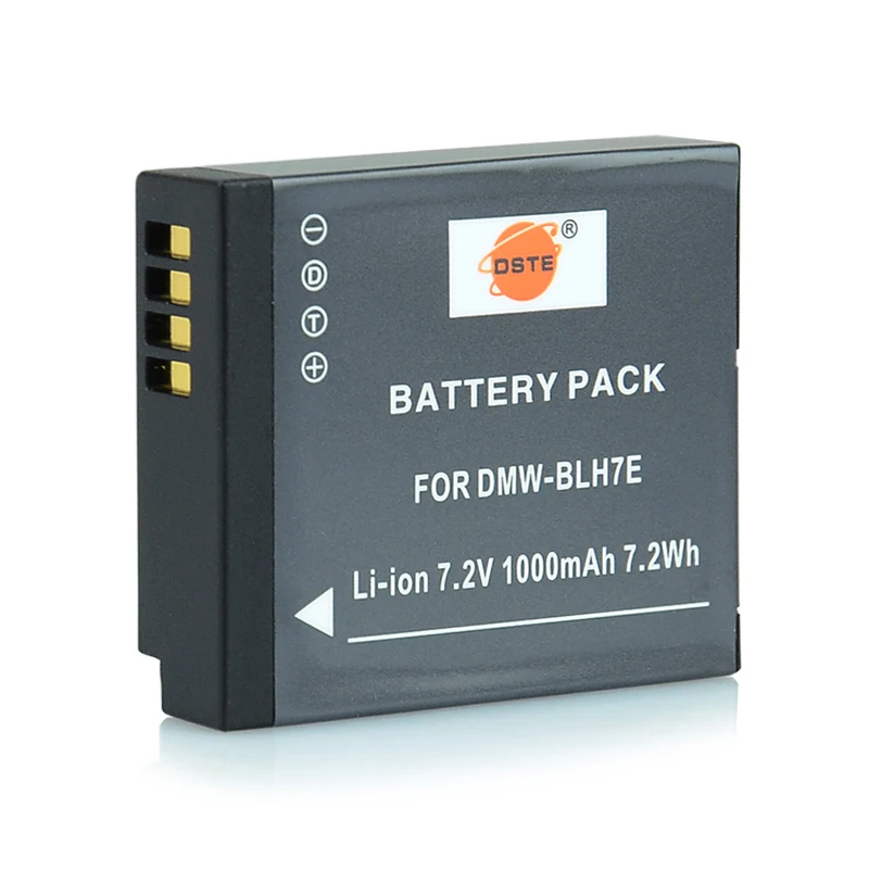 3 шт 1000mAh 7,2 V DMW-BLH7E BLH7 DMC-GM1 GM1 DSTE батарея для камеры lcd двойное зарядное устройство для Panasonic Lumix DMC-GM1 DMC-GM1K