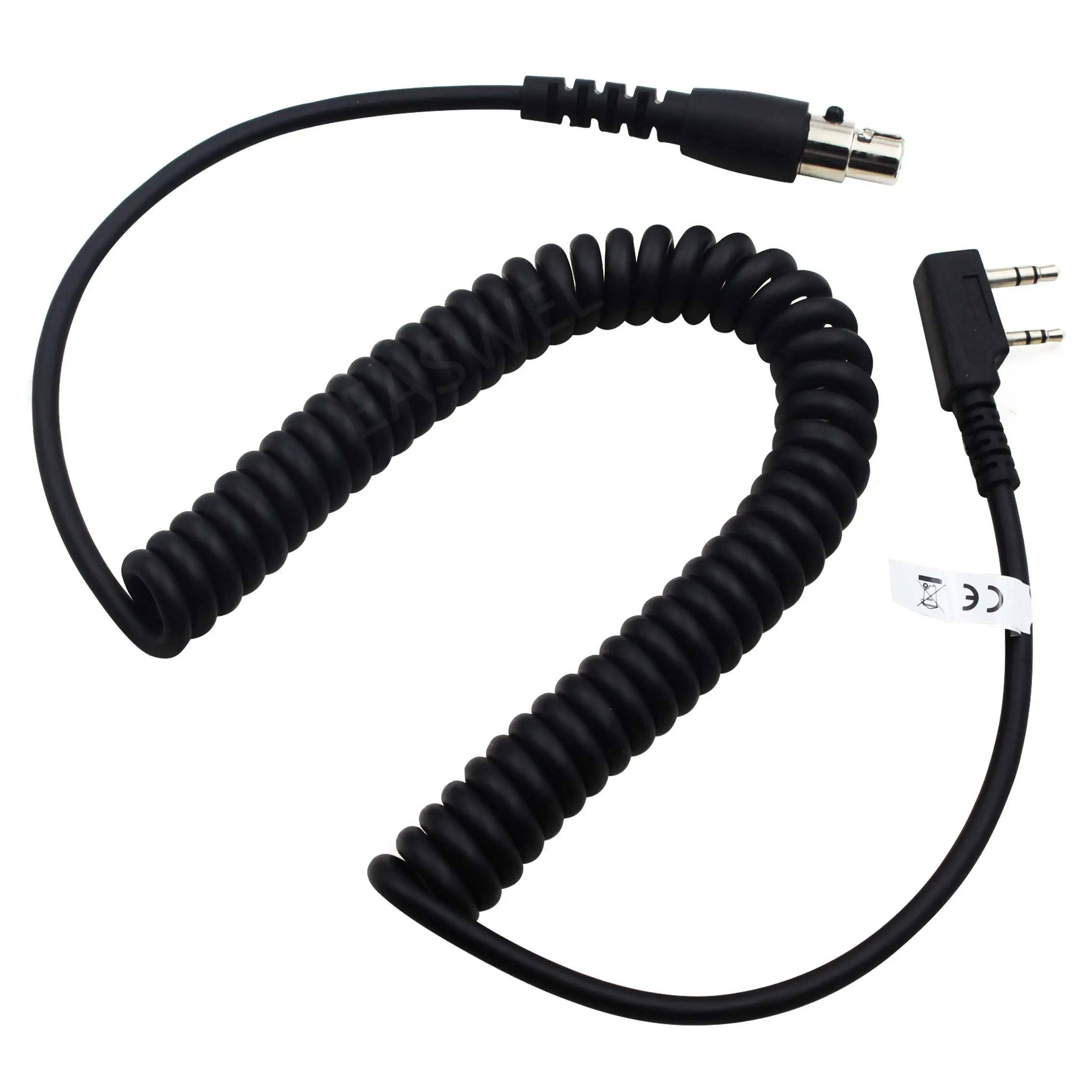 20 шт. 2Pin до 5Pin катушки кабель для Kenwood/HYT/Baofeng/Relm двухстороннее радио гарнитуры
